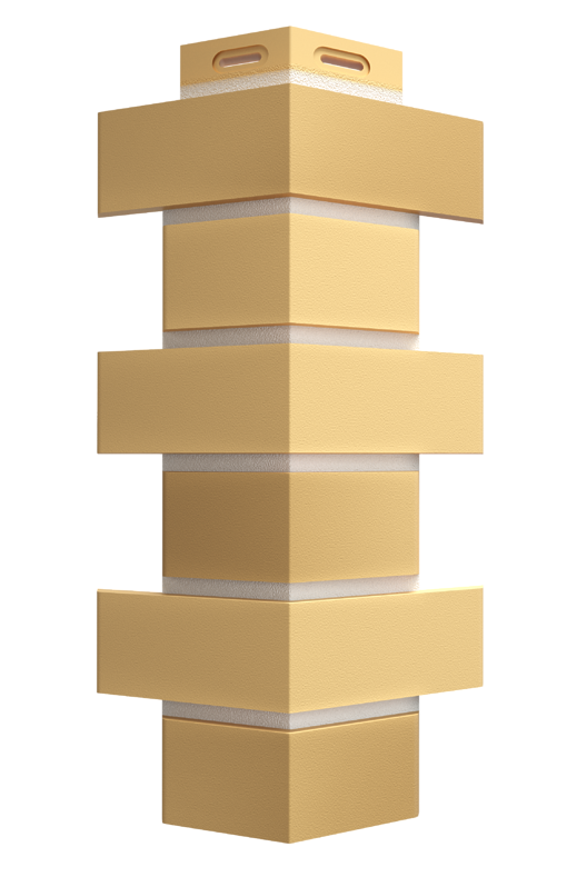 Угол Флемиш (Flemish), Желтый жженый - 1